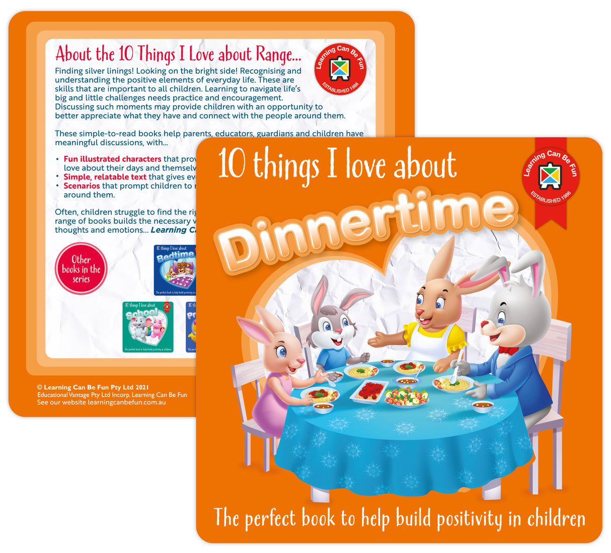 10 Things I Love About Dinnertime - Educational Vantage