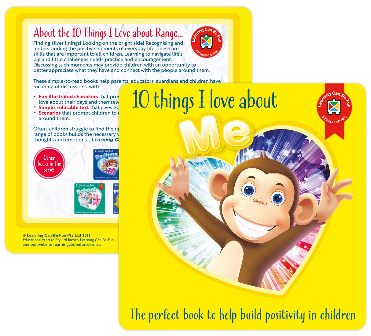 10 Things I Love About Me - Educational Vantage