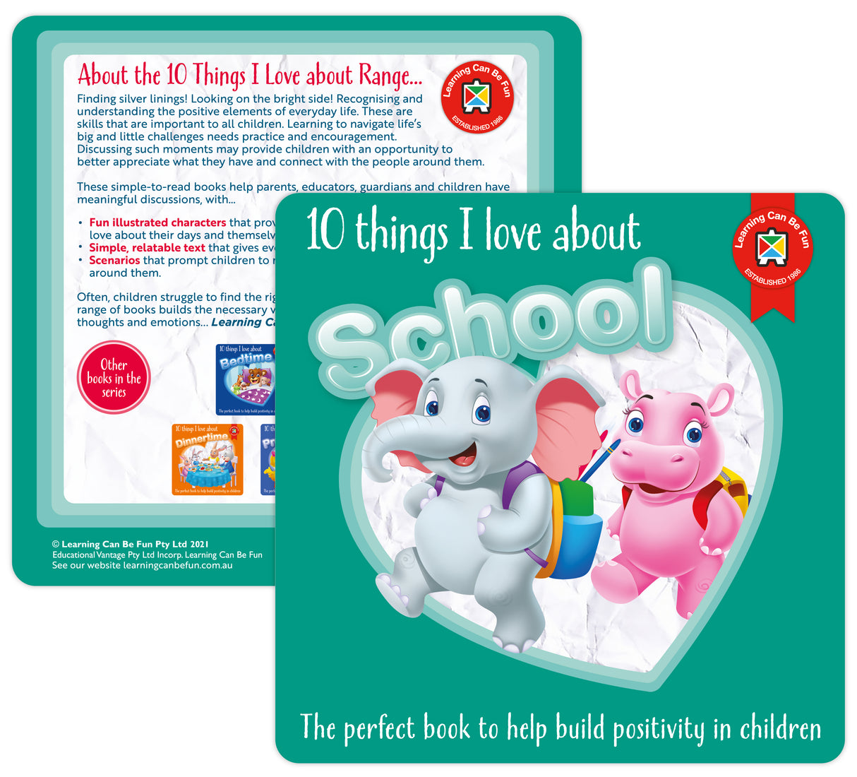 10 Things I Love About School - Educational Vantage