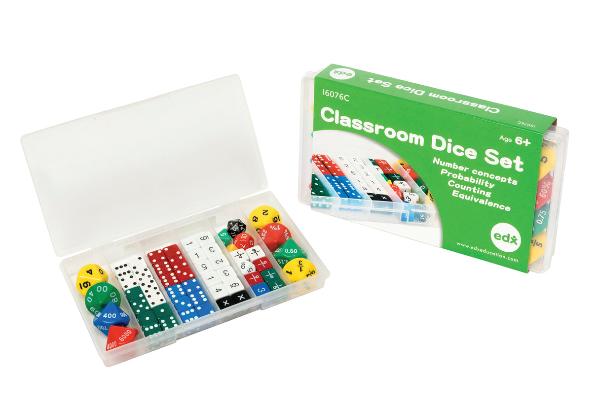 Classroom Dice Set - Educational Vantage