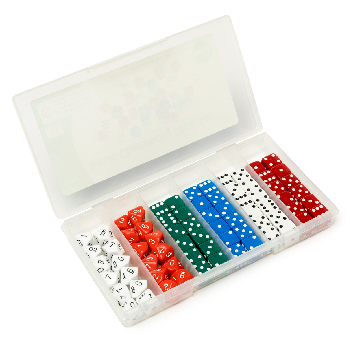 Basic Classroom Dice Set - Educational Vantage