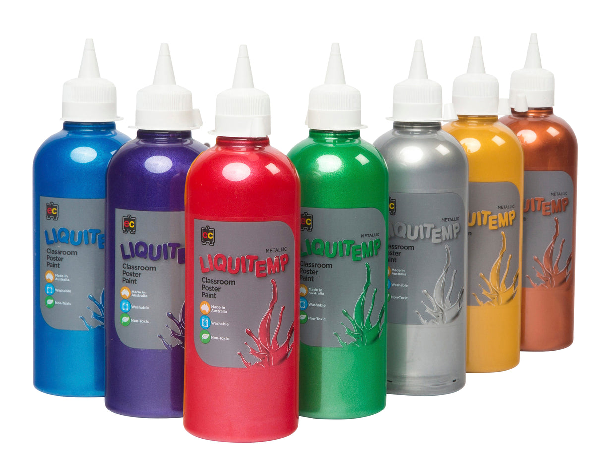 Liquitemp Metallic Paint (500ml) - Educational Vantage