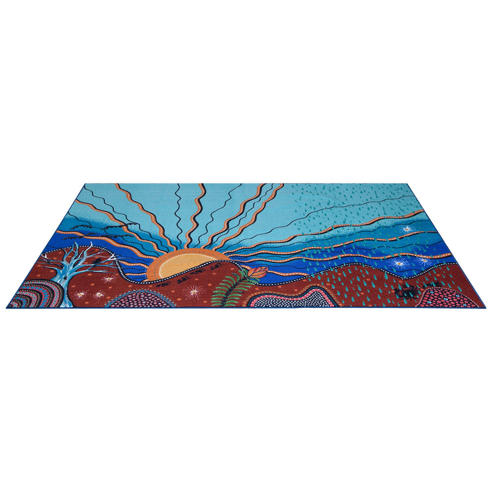Indigenous Seasons Rug - Educational Vantage