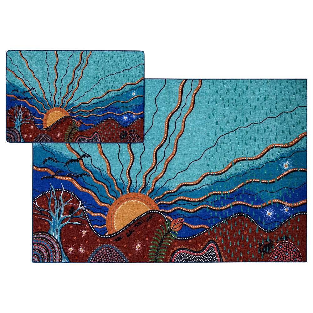 Indigenous Seasons Rug - Educational Vantage