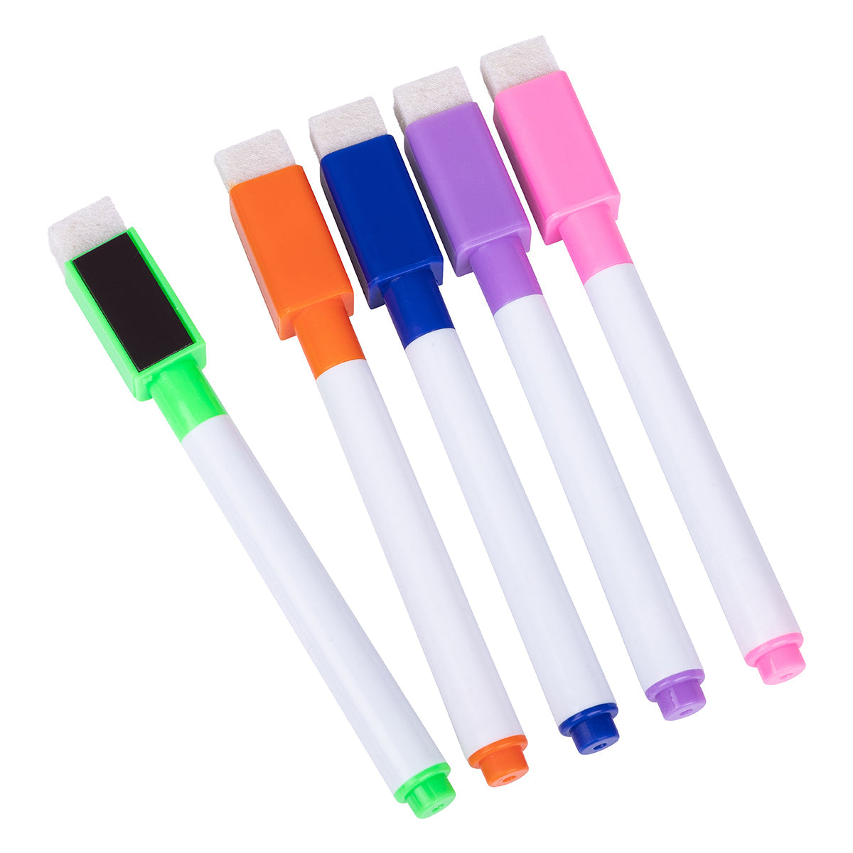 Write N Wipe Pens Coloured - 5 Pack - Educational Vantage