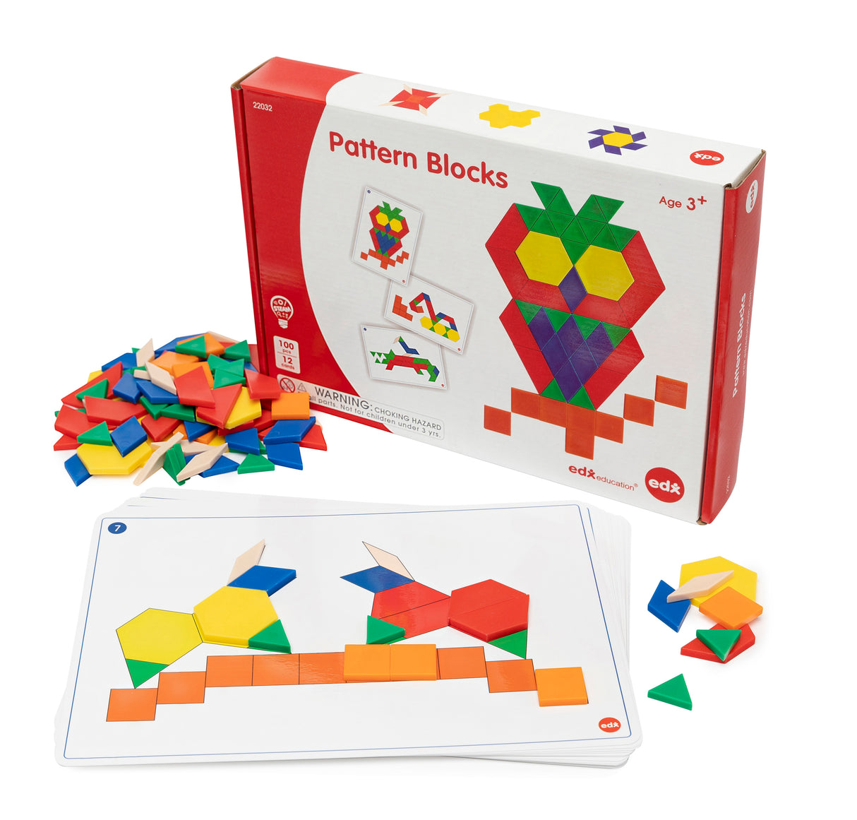 Pattern Blocks Activity Set - Educational Vantage