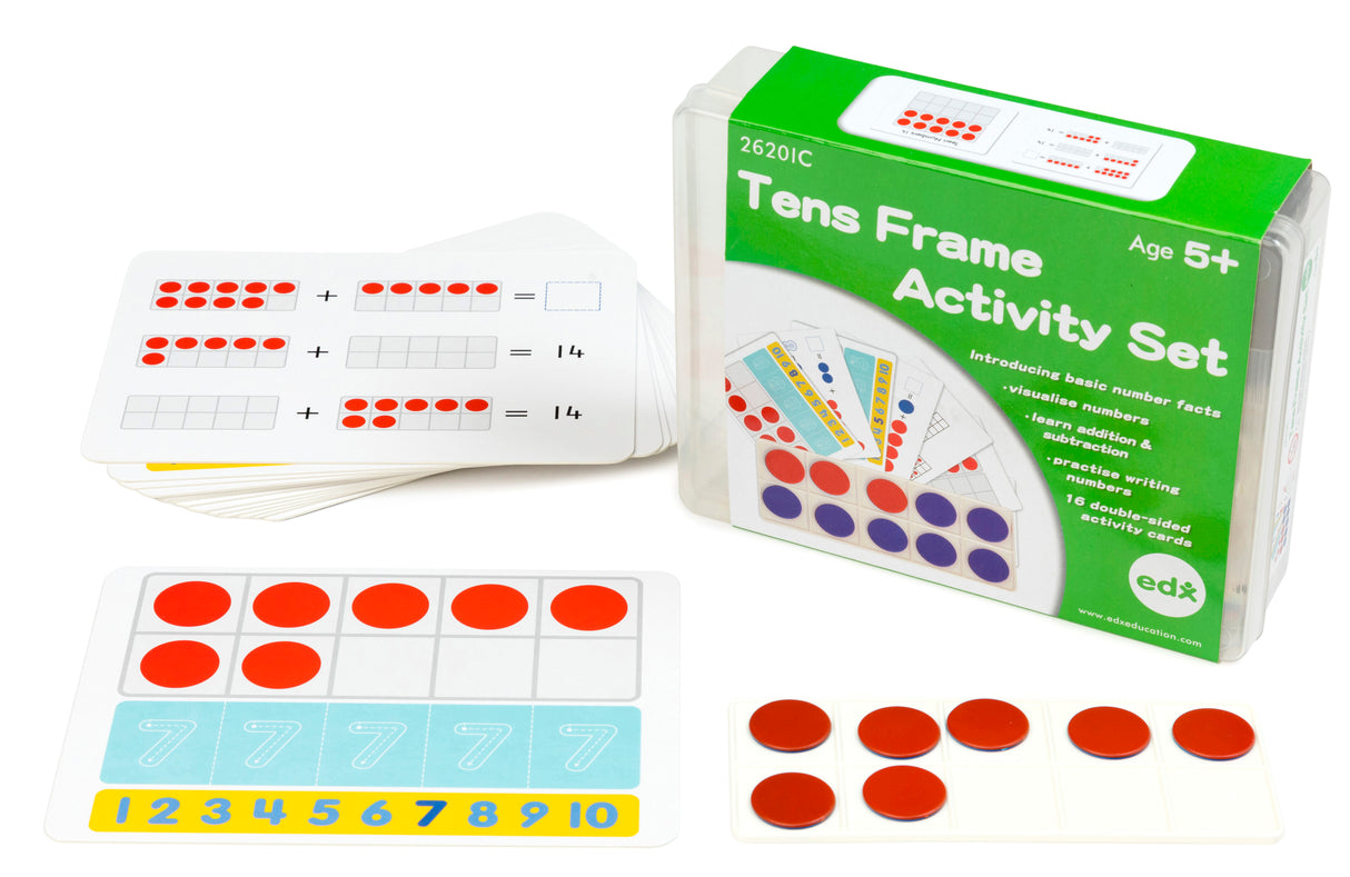 Tens Frames Activity Set - Educational Vantage