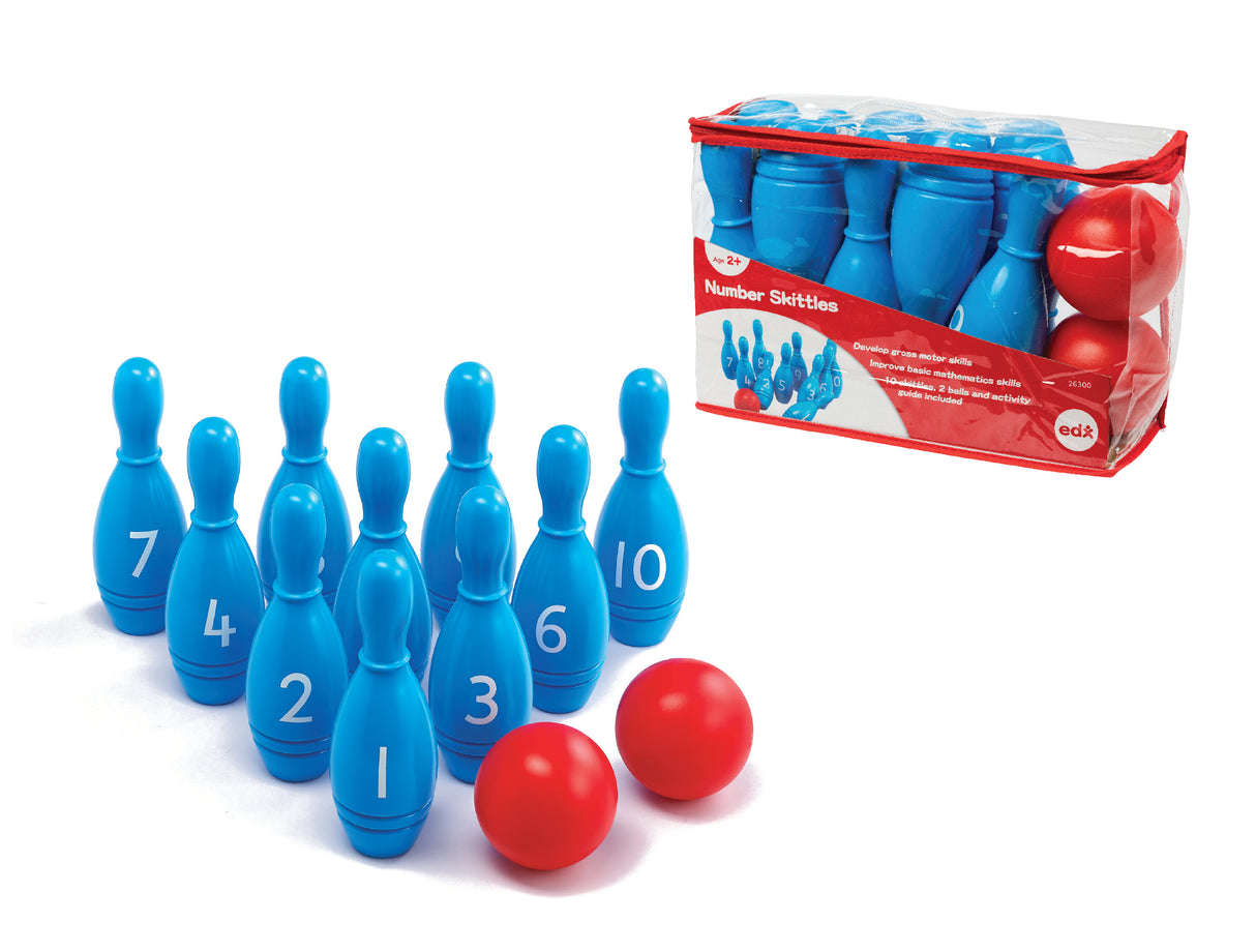 Number Skittles Set of 10 - Educational Vantage