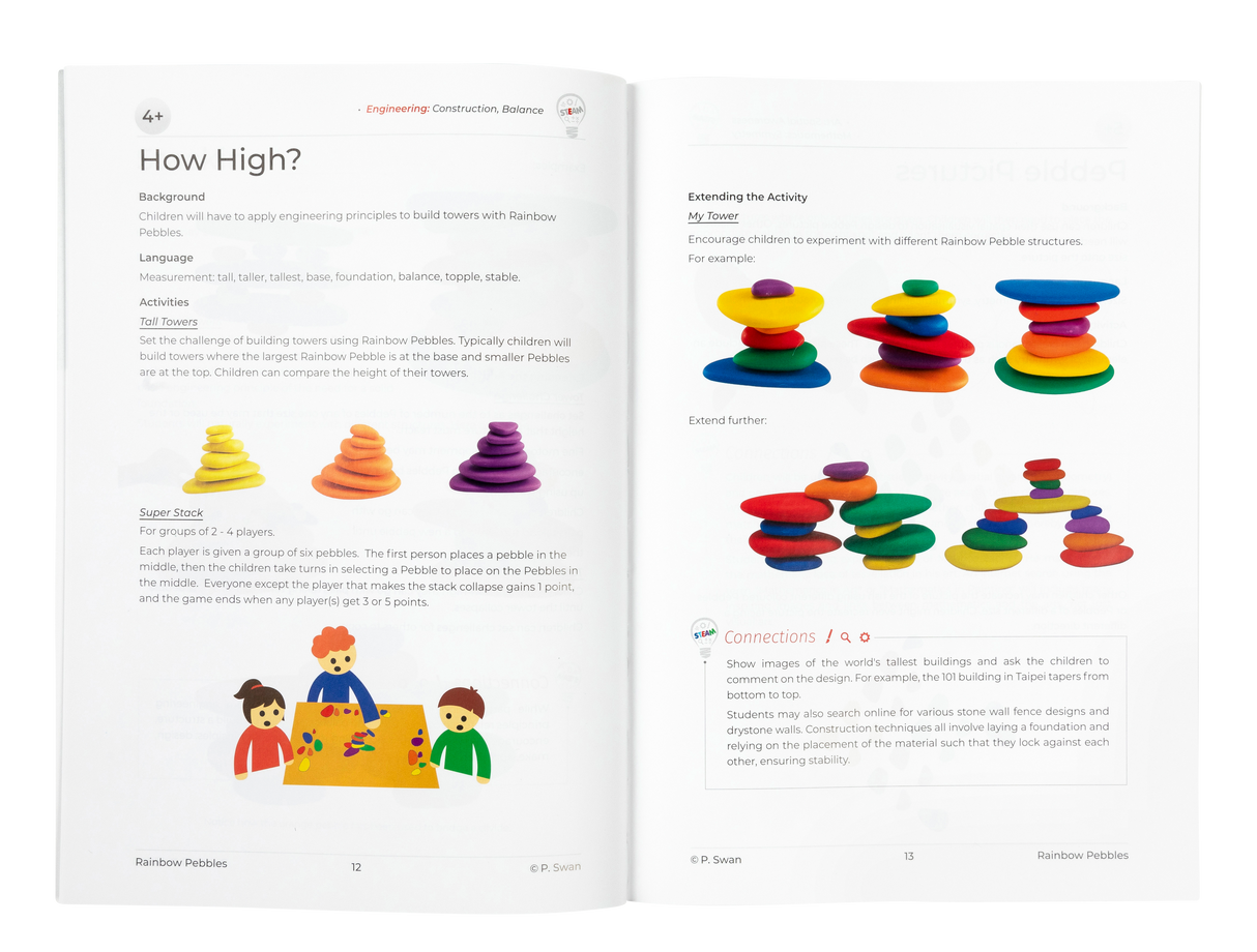 Rainbow Pebbles by Dr Swan - Educational Vantage