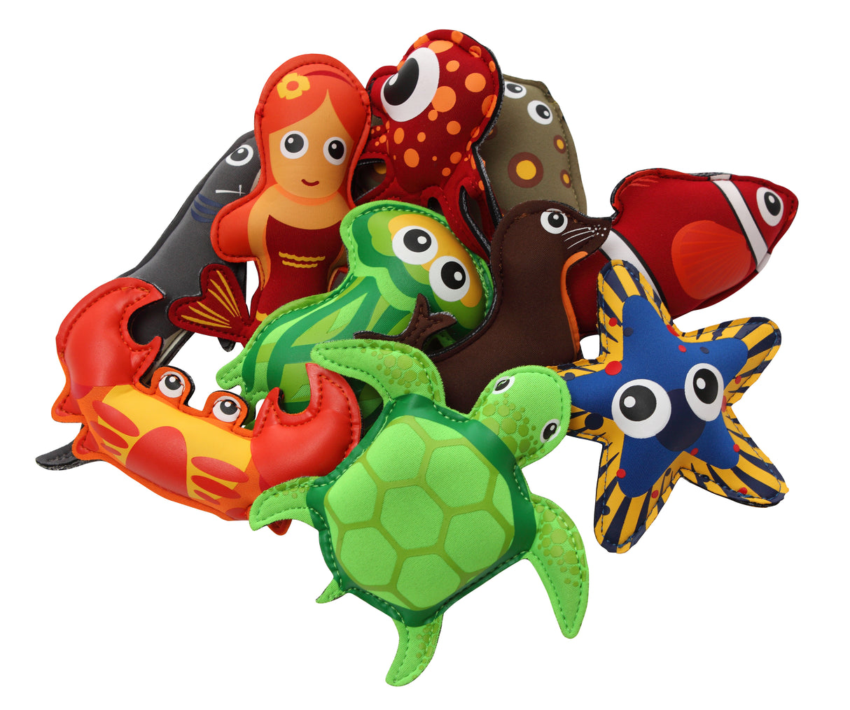 NYDA Bean Bags Set Animals Set of 10 - Educational Vantage