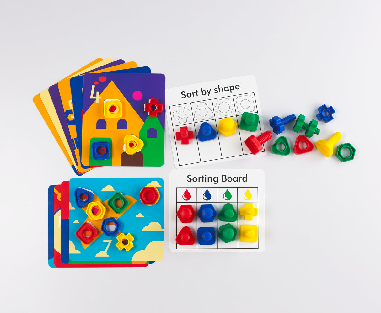 Nuts & Bolts Activity Set - Educational Vantage