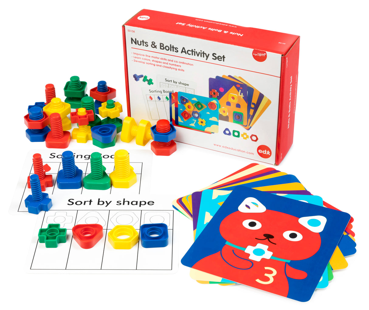 Nuts & Bolts Activity Set - Educational Vantage