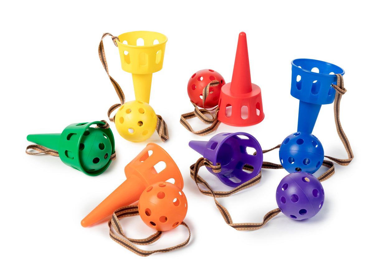 Swing and Catch Cups Set of 6 - Educational Vantage