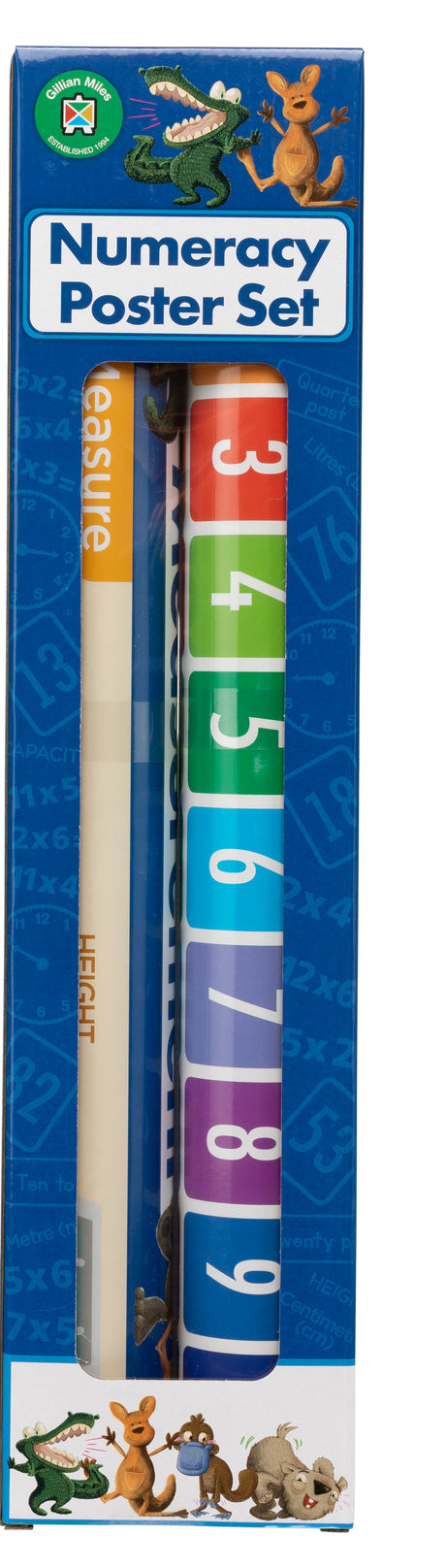 All About Numeracy Poster Box Set - Educational Vantage