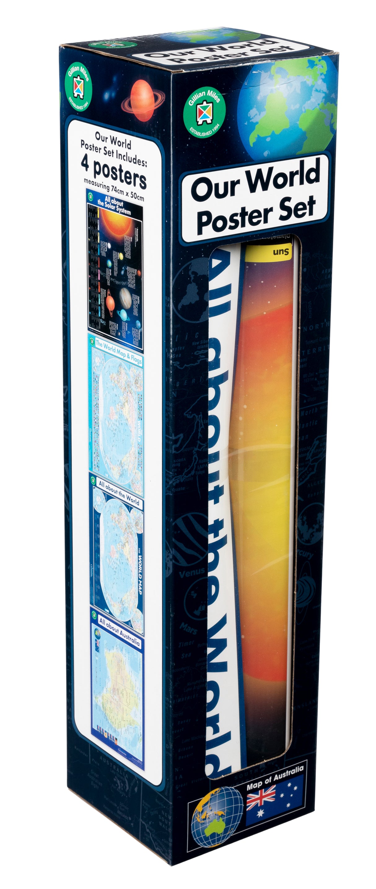 All About Our World Poster Box Set - Educational Vantage