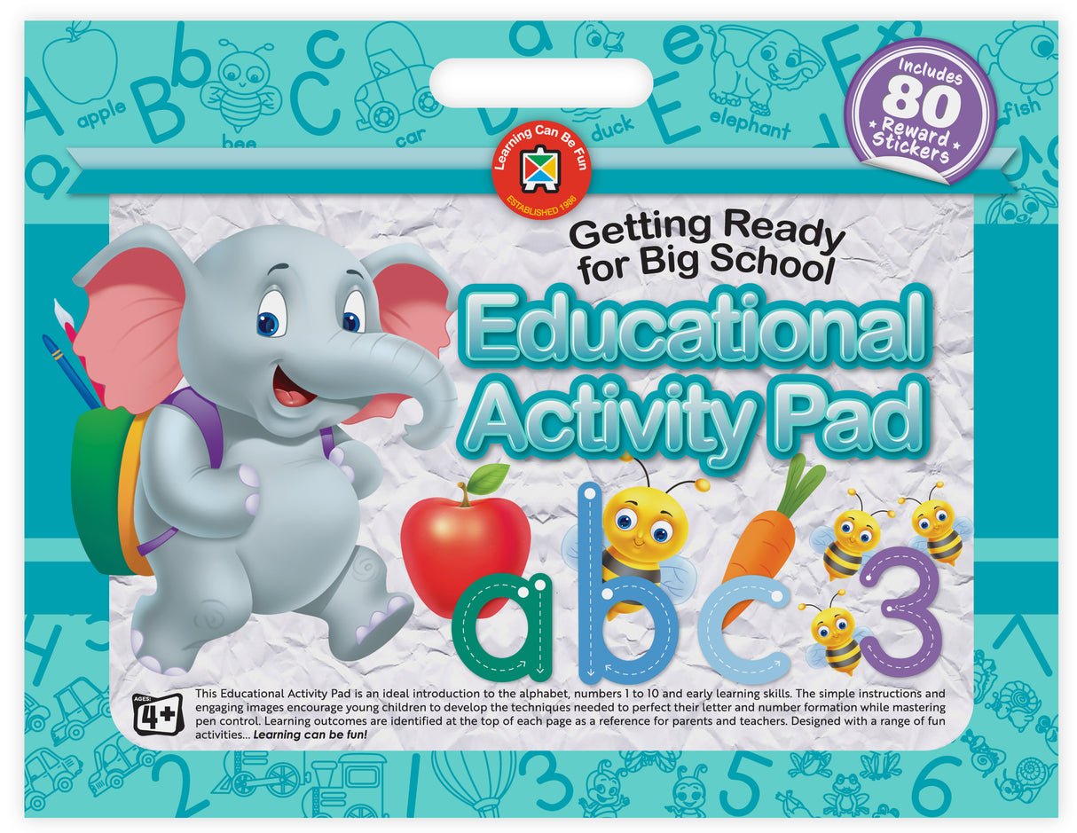 Educational Activity Pad Big School - Educational Vantage