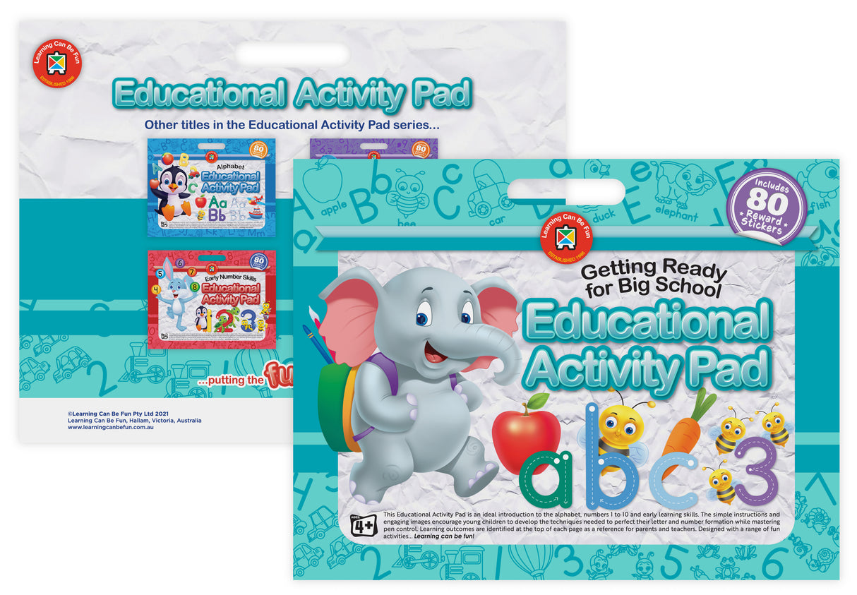 Educational Activity Pad Big School - Educational Vantage