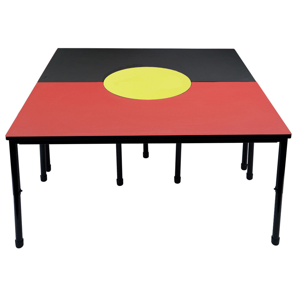 Aboriginal Flag Table - Educational Vantage