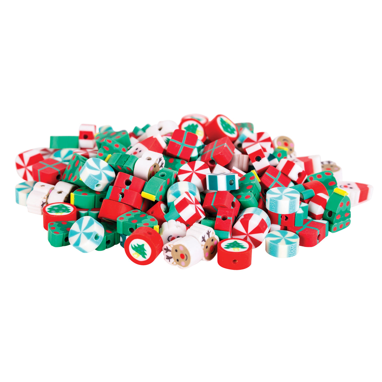Zart Silicone Beads Christmas 100g Jar - Educational Vantage