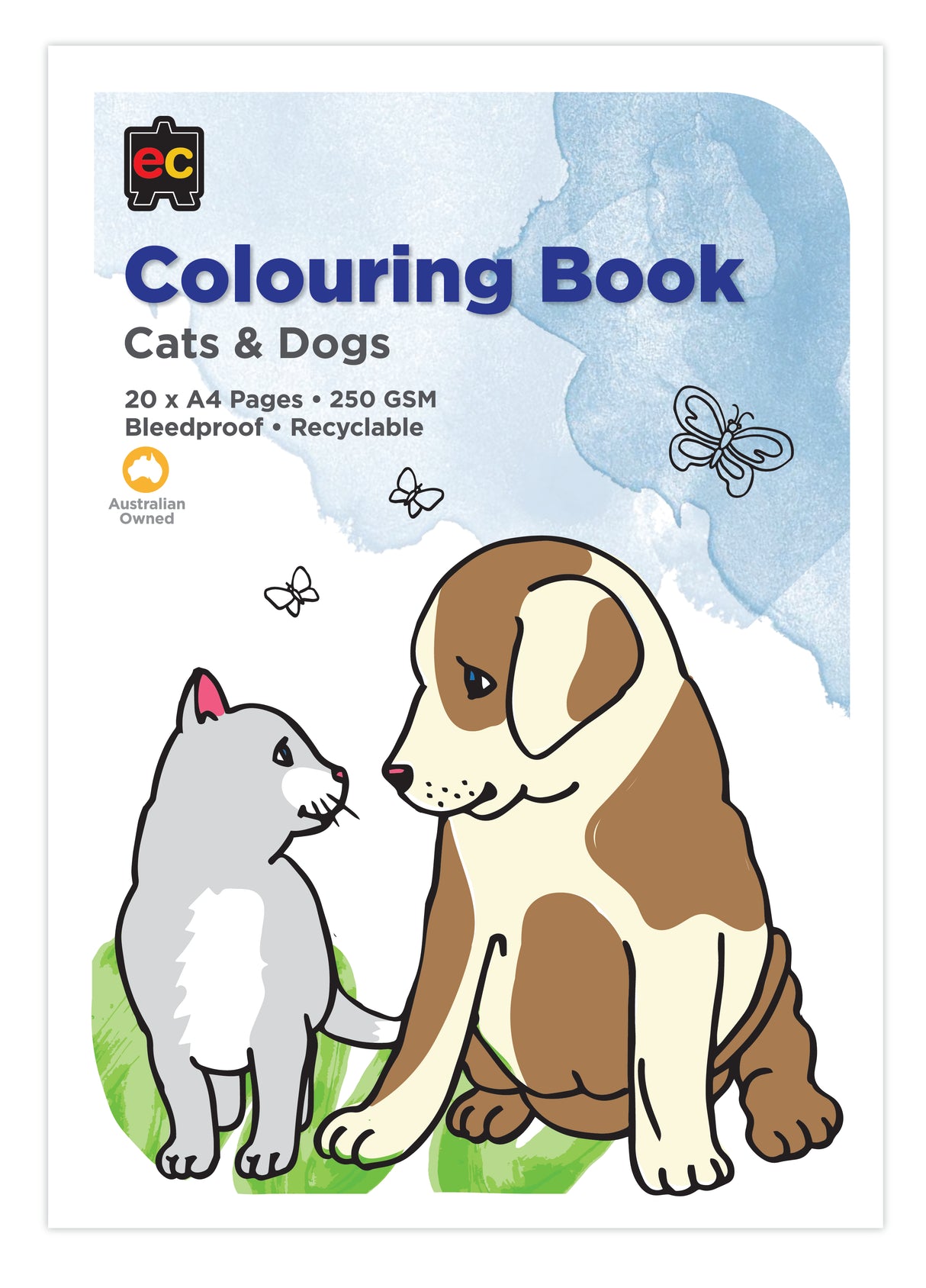 Cats & Dogs Colouring Book - Educational Vantage