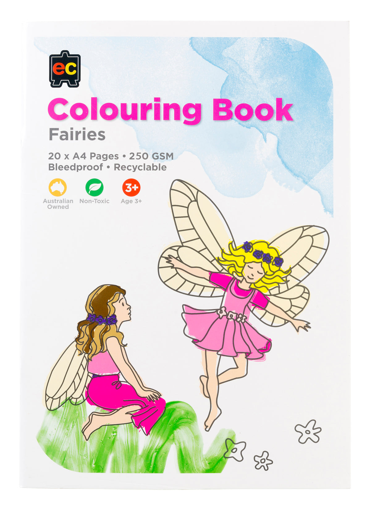 Fairies Colouring Book - Educational Vantage