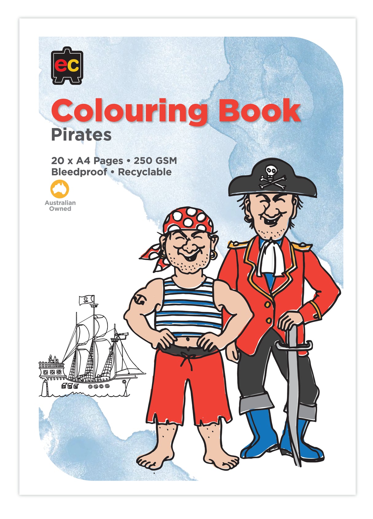 Pirates Colouring Book - Educational Vantage