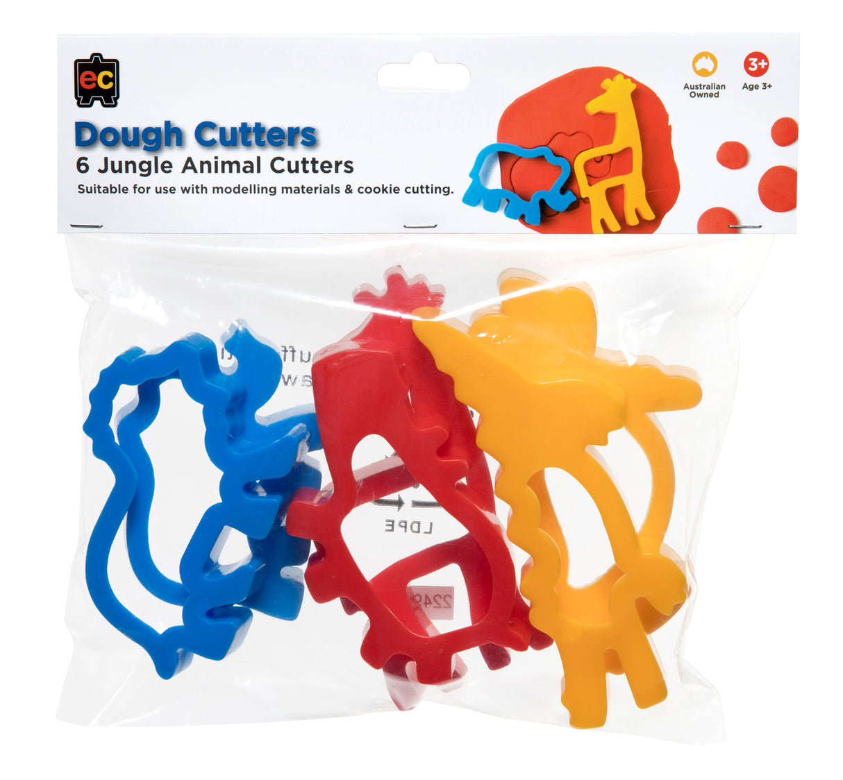 Dough Jungle Animal Cutters - Educational Vantage