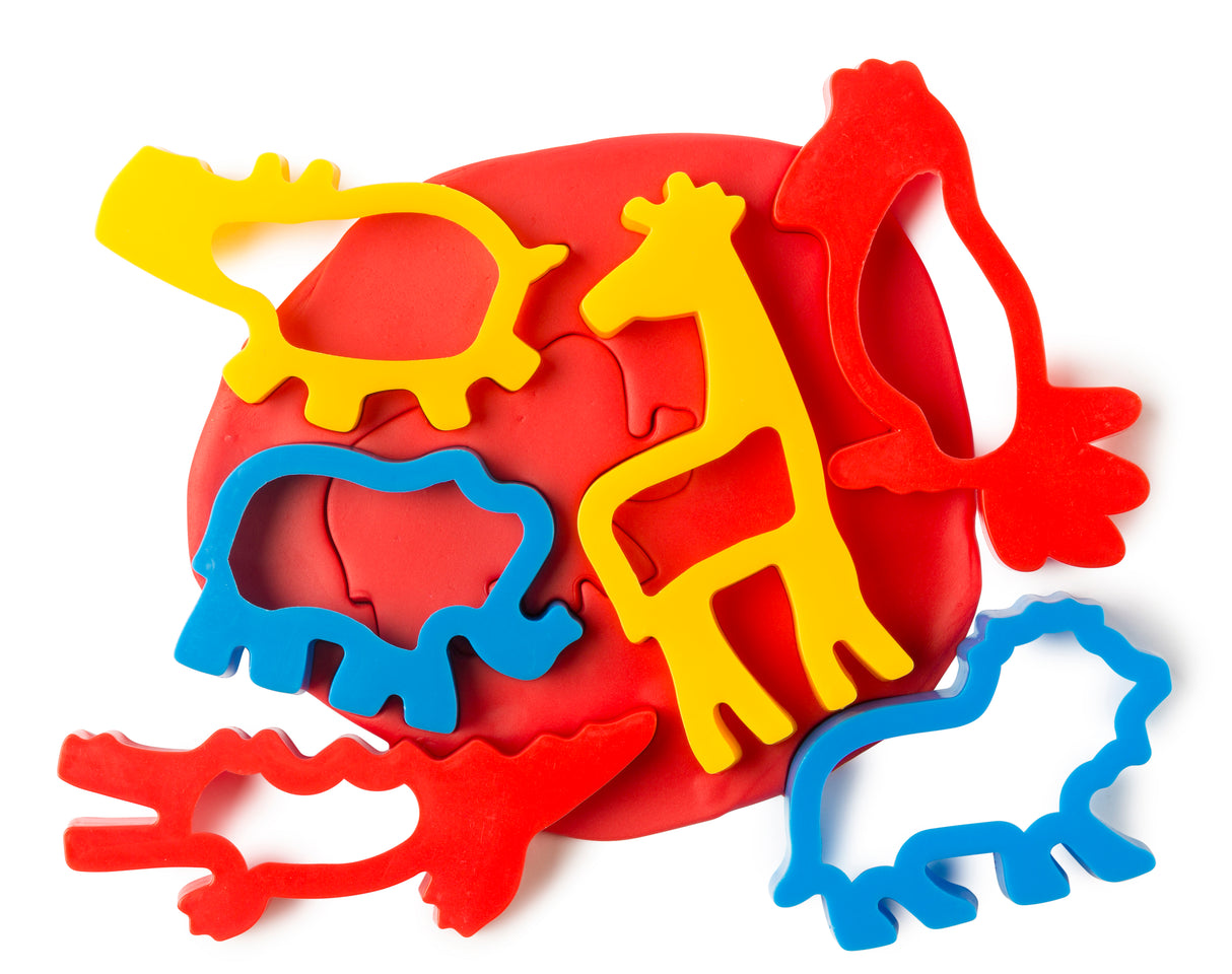 Dough Jungle Animal Cutters - Educational Vantage