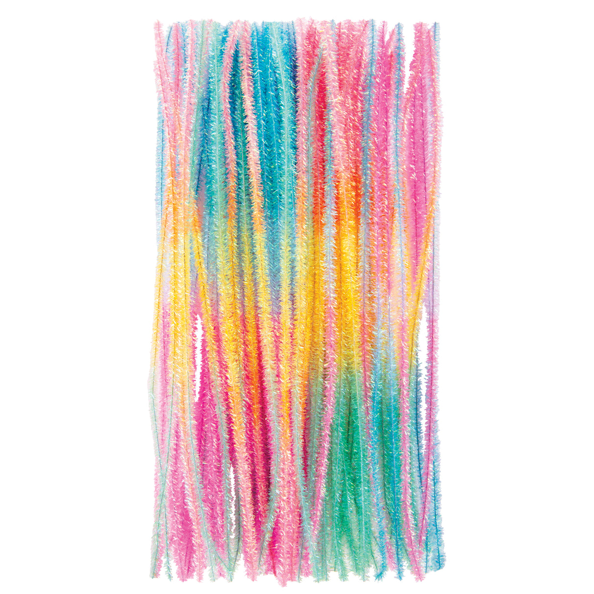 Zart Tinsel Stems Rainbow 30cm Pack of 150 - Educational Vantage