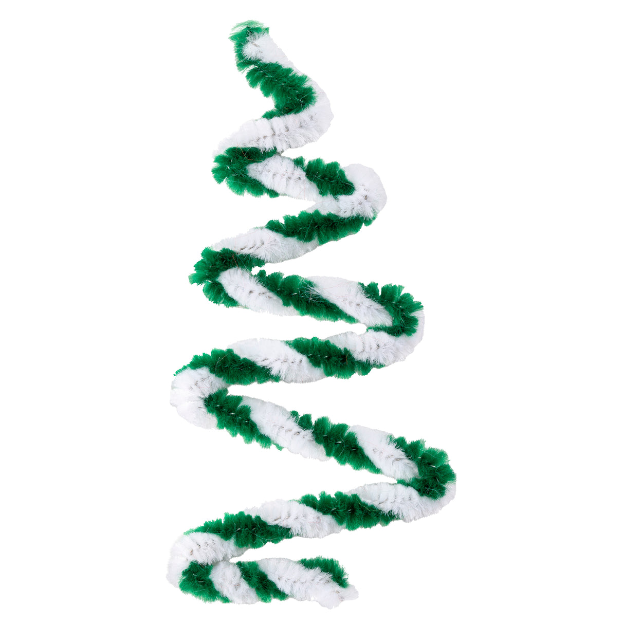 Zart Chenille Stems Christmas Stripe 150s - Educational Vantage