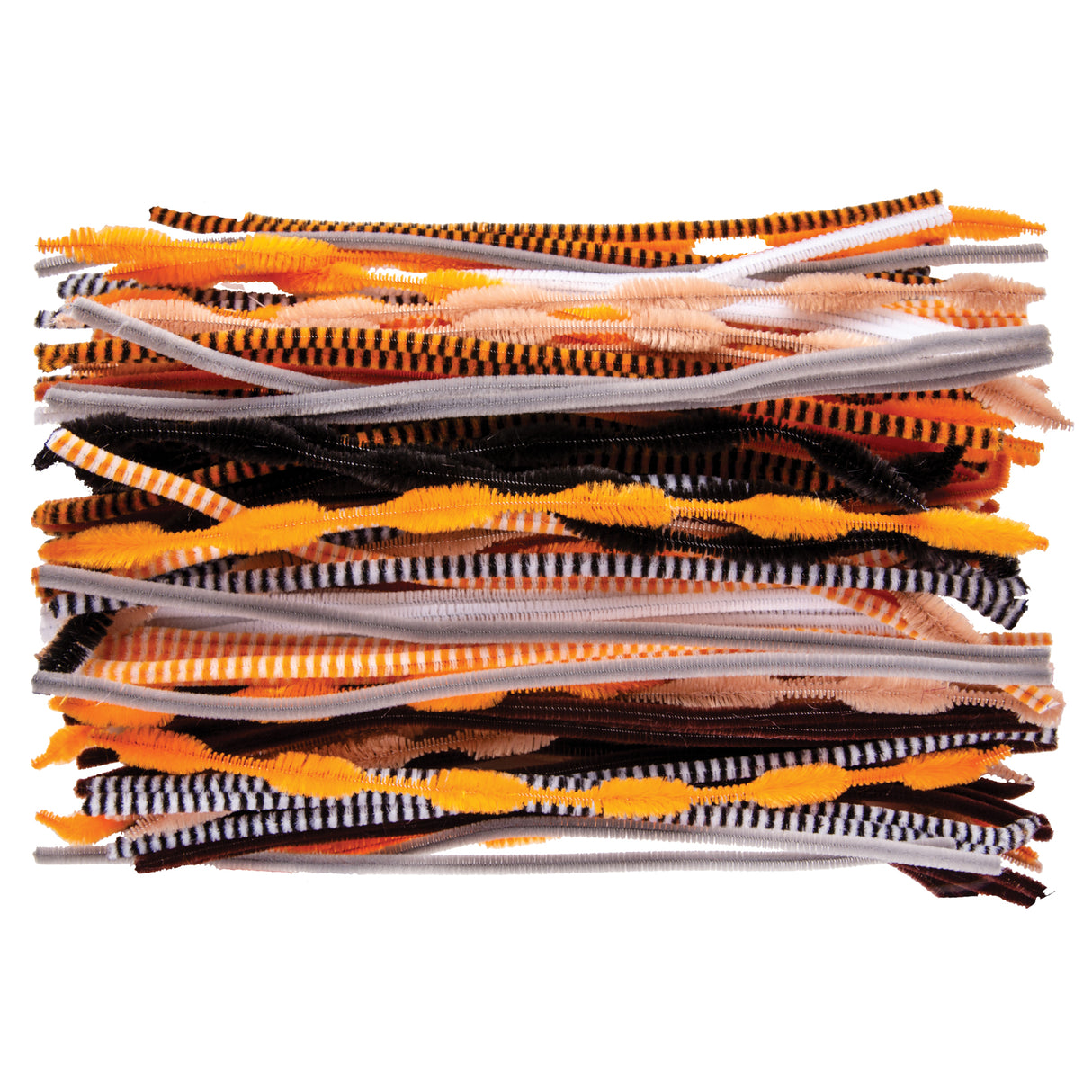 Chenille Stems Animal Tones Pack of 150 - Educational Vantage