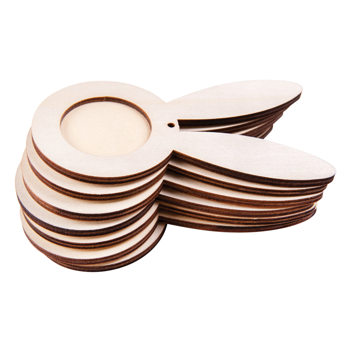 Wooden Bunny Ears Frame Pack of 10 - Educational Vantage