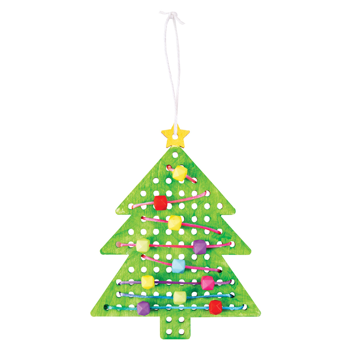 Wooden Embroidery Tree Pack of 10 - Educational Vantage