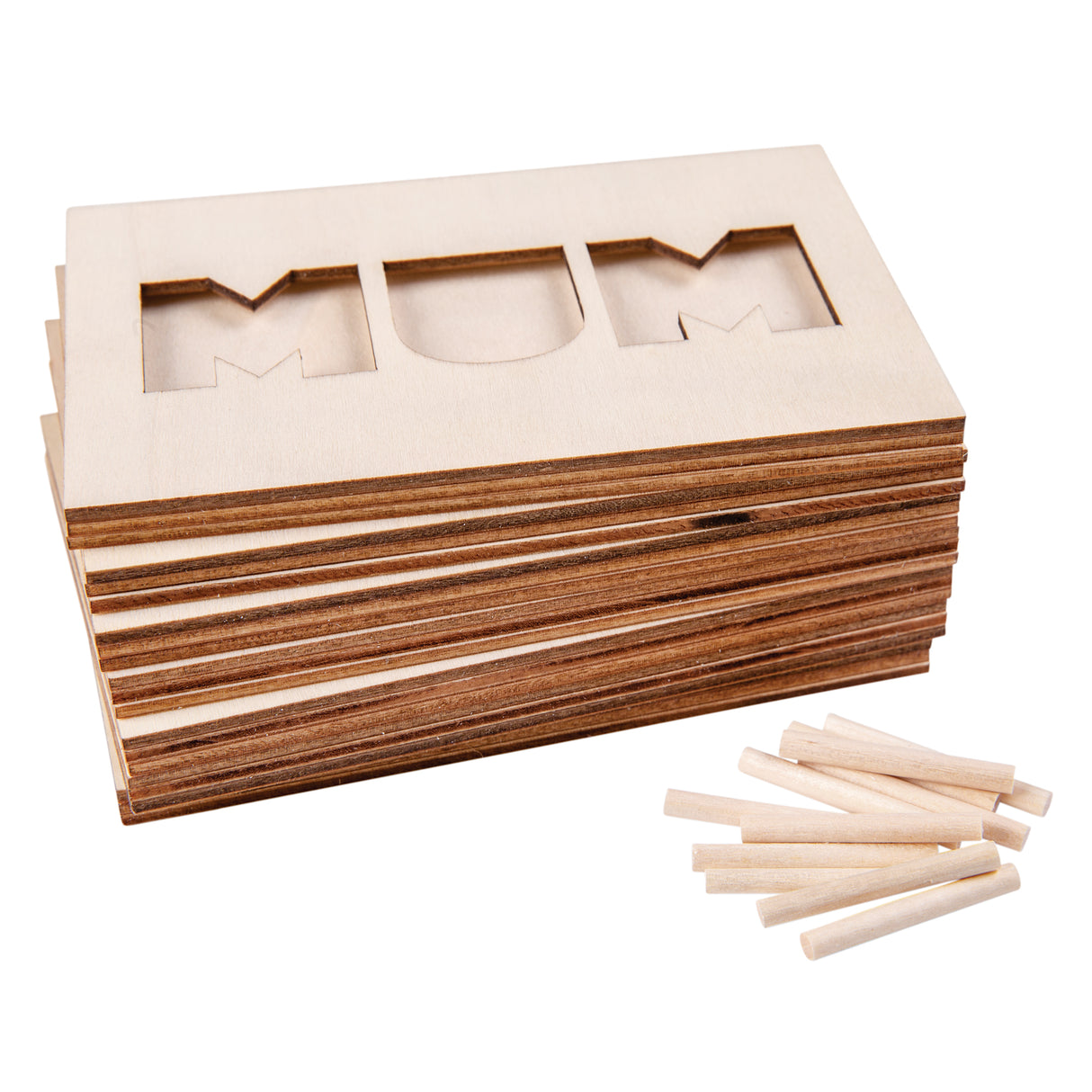 Zart Wooden Mum Frame Pack of 10 - Educational Vantage