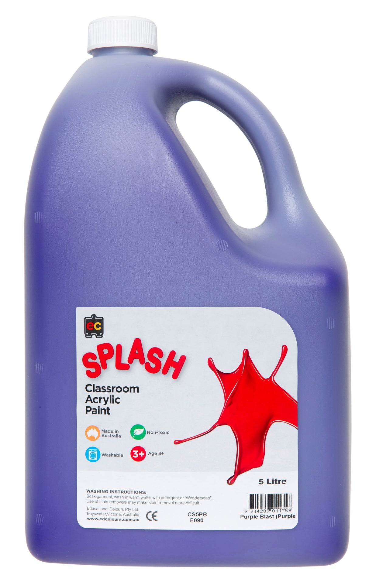 Splash Classroom Acrylic Paint - Educational Vantage
