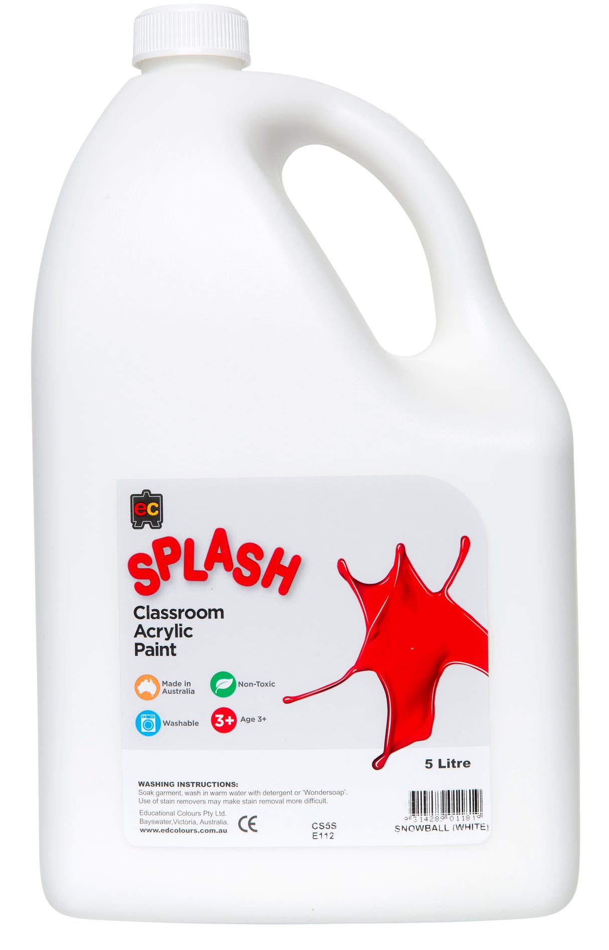 Splash Classroom Acrylic Paint - Educational Vantage