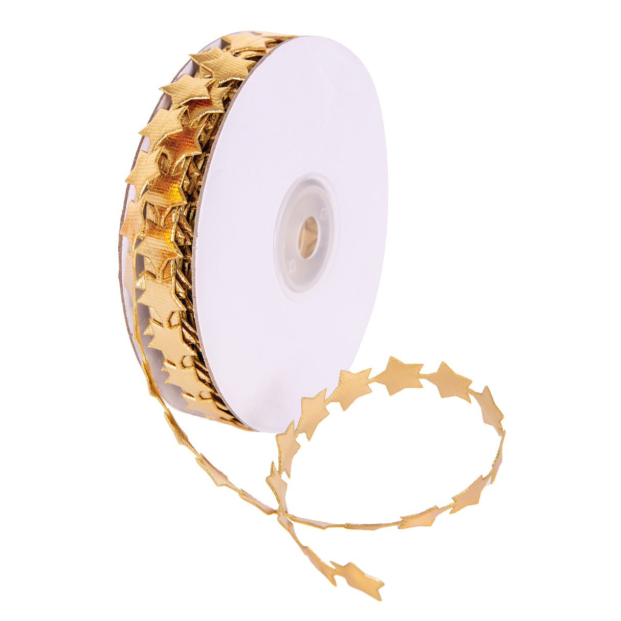 Metallic Star Trim Gold 5m - Educational Vantage