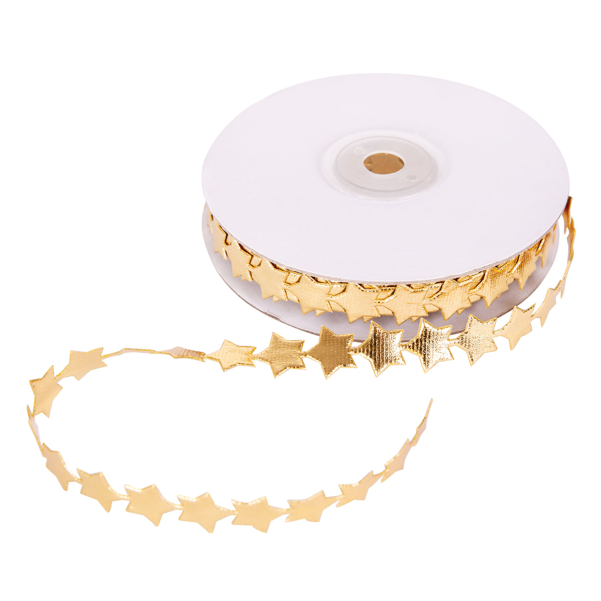 Metallic Star Trim Gold 5m - Educational Vantage