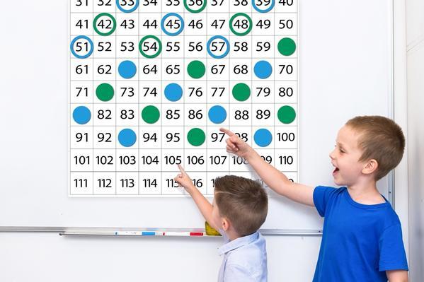 1-120 Magnetic Sheet Set - Educational Vantage