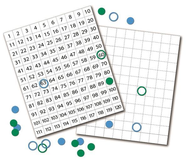 1-120 Magnetic Sheet Set - Educational Vantage