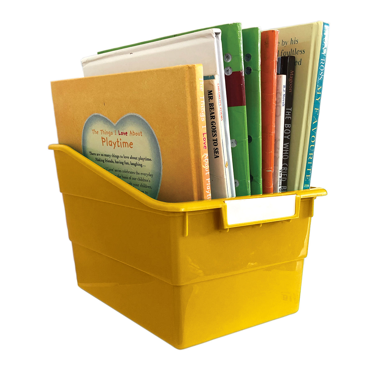 Classroom Book Tub - Set of 4 - Educational Vantage