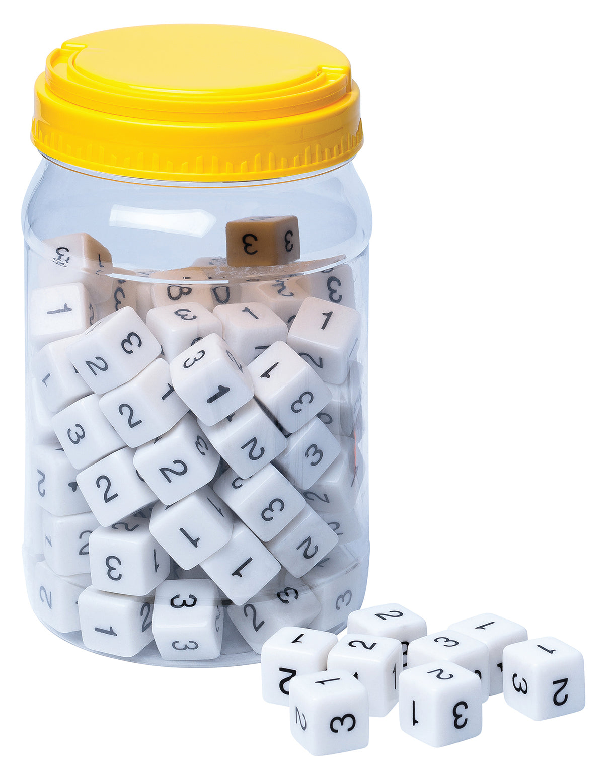 One-Two-Three Dice – Early Number Concepts, Set of 100 - Educational Vantage