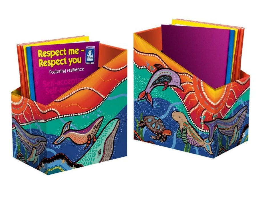 Marine Life Book Box - Pack of 5 - Educational Vantage
