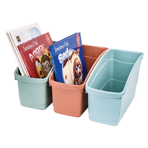 Plastic Book and Storage Tubs - Educational Vantage