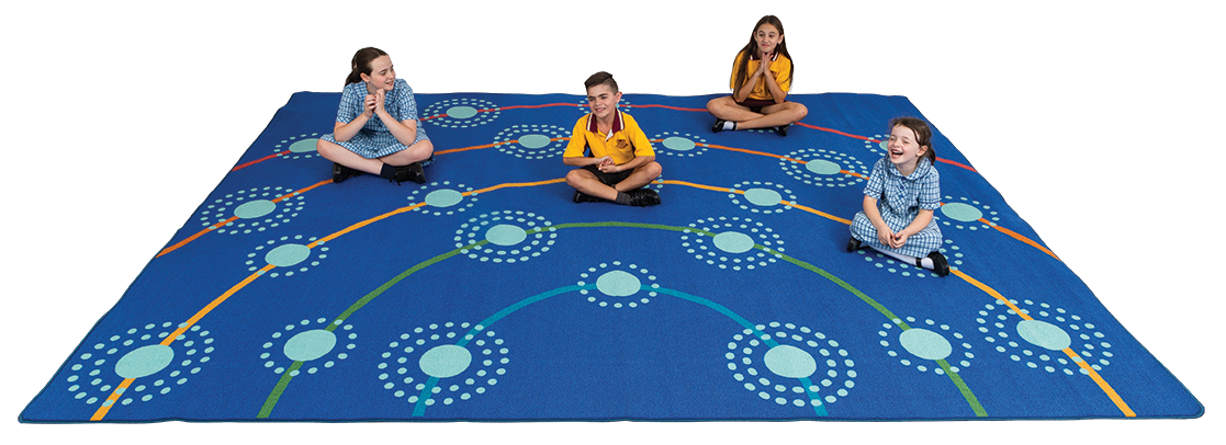 Campfire Rug - Educational Vantage