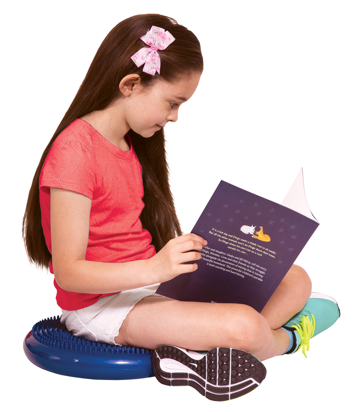 Tactile Cushion Blue with Hand Pump - Educational Vantage