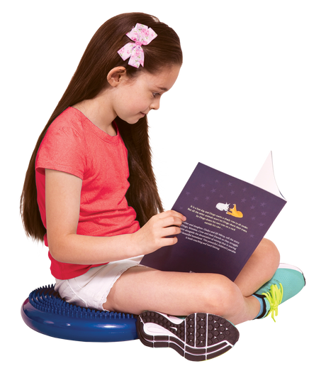 Tactile Cushion Blue with Hand Pump - Educational Vantage