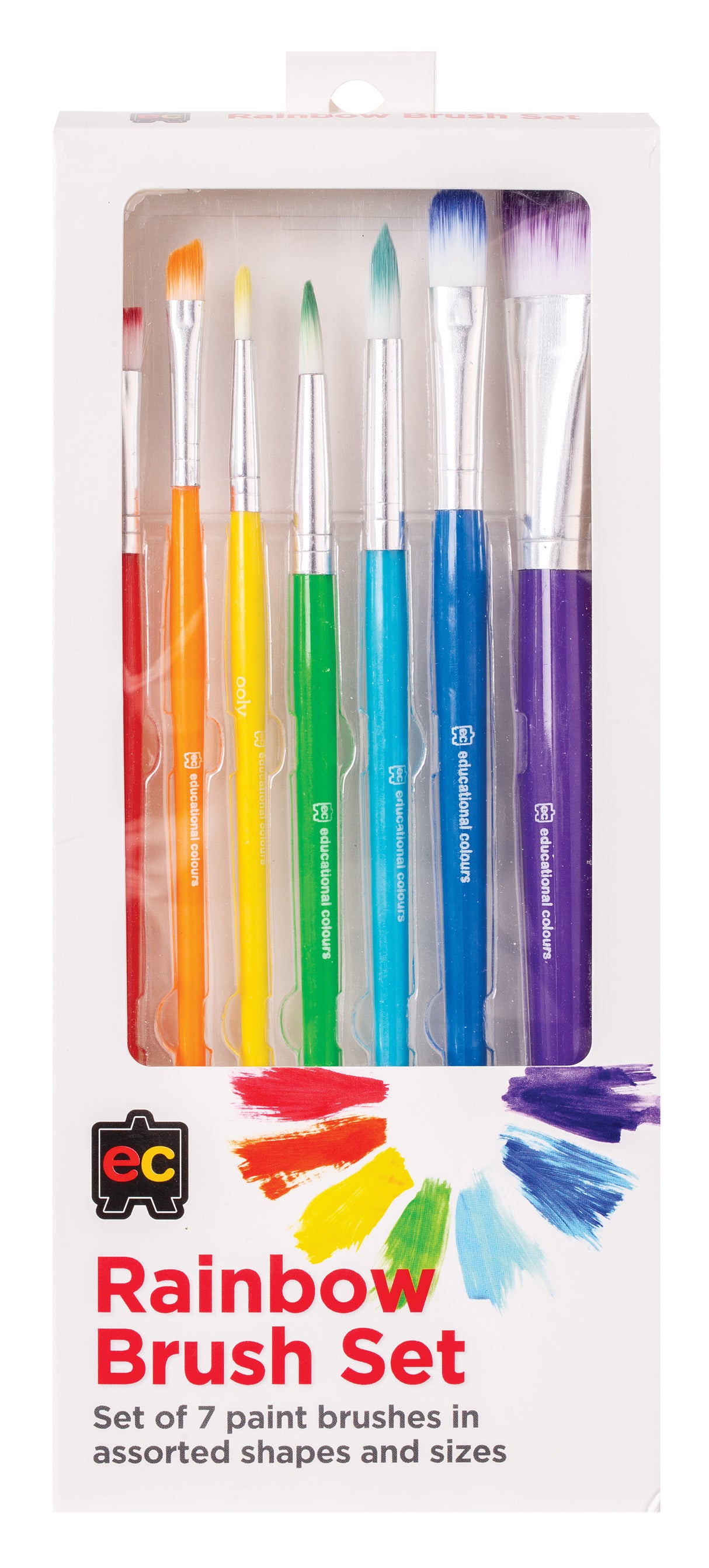 Rainbow Brush Set - Educational Vantage