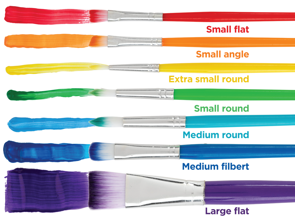 Rainbow Brush Set - Educational Vantage
