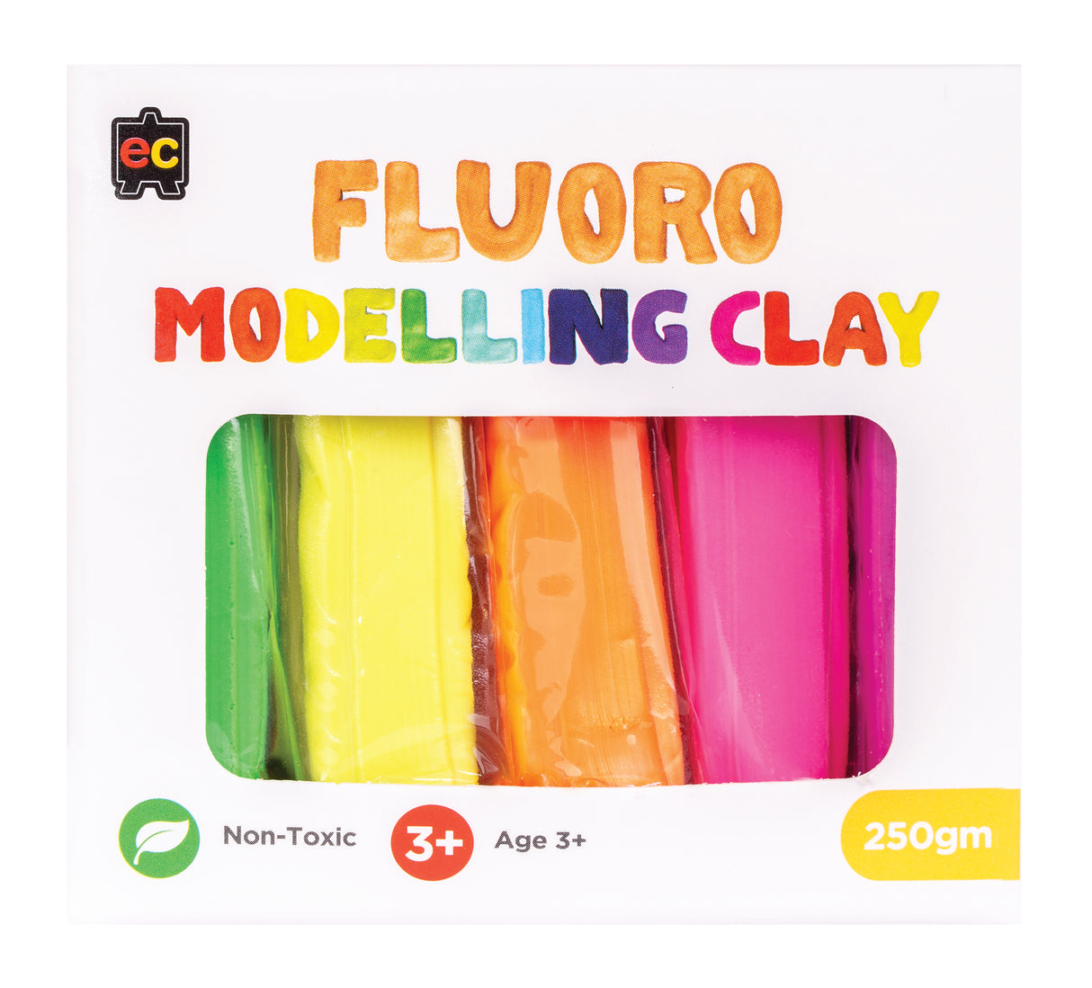 Modelling Clay 5 Pack - Fluoro - Educational Vantage